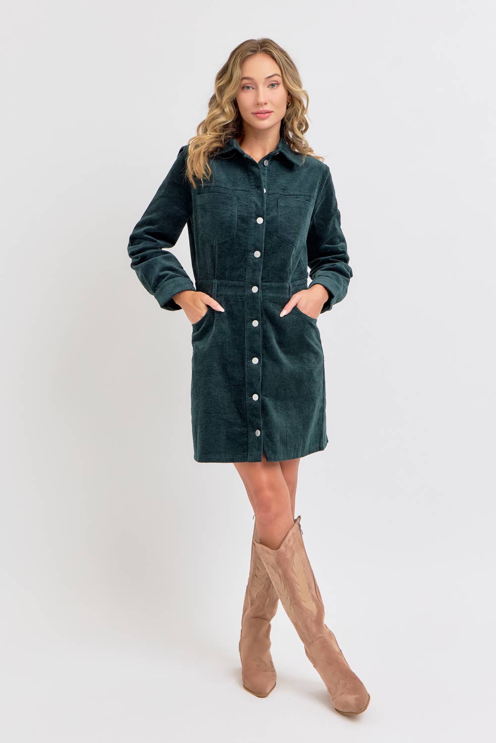 corduroy mini dress Corduroy Mini Dress