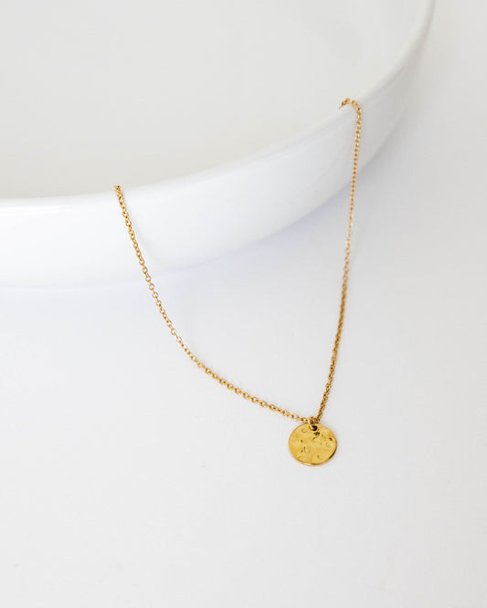 DRIFT Gold Circle Necklace