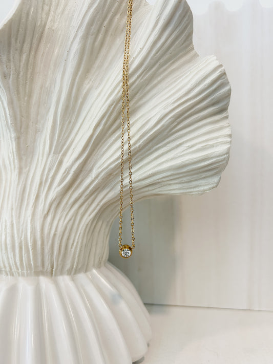 DRIFT Gold Diamond Necklace