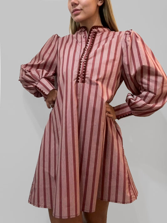 Ellie Striped Mini Dress