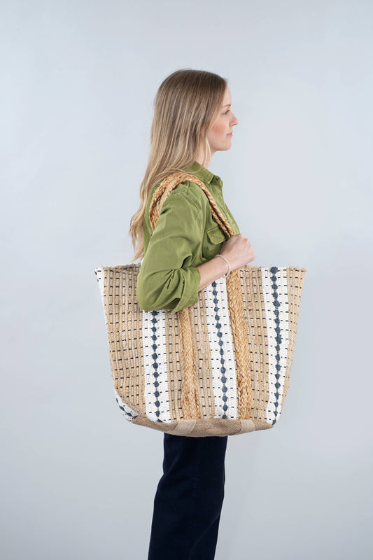 Tahoe Basket Tote, Natural