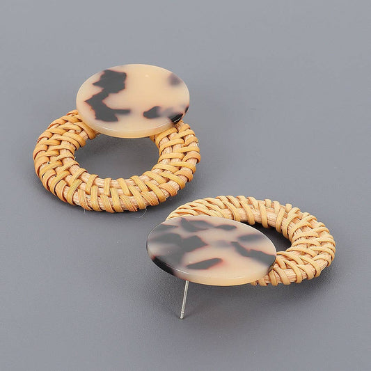 Bamboo Tortoise Earrings