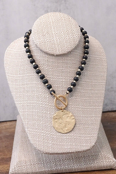Coin Toggle Necklace