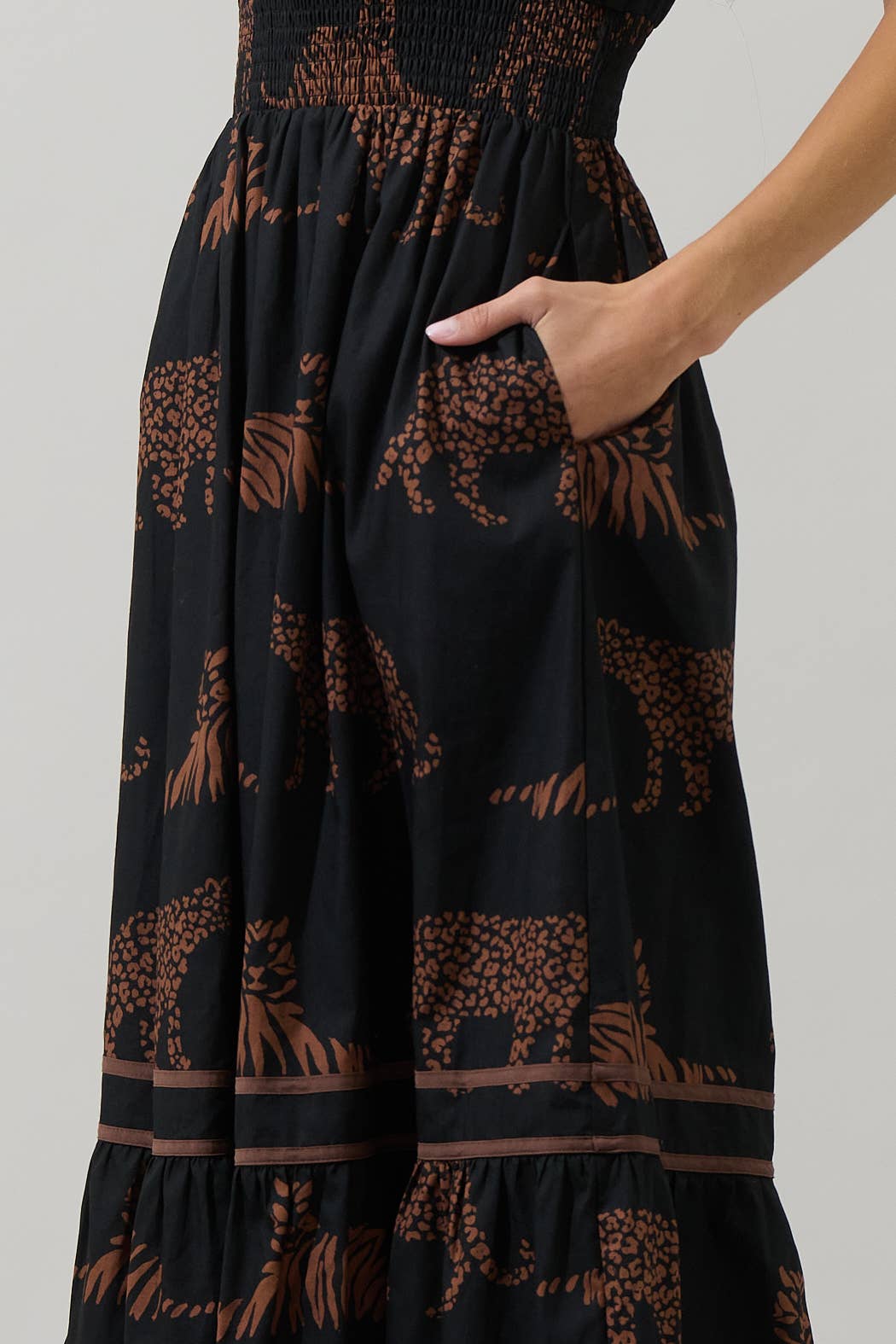 Zenzi Wild Midi Dress