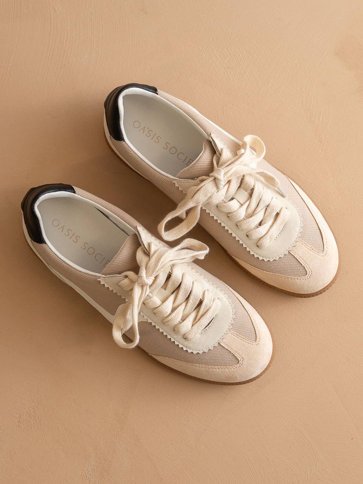 Kyla Almond Classic Low Top Sneakers