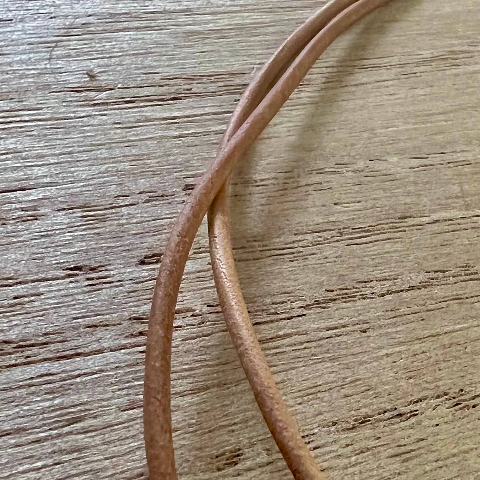 Freshwater Pearl Leather Necklace