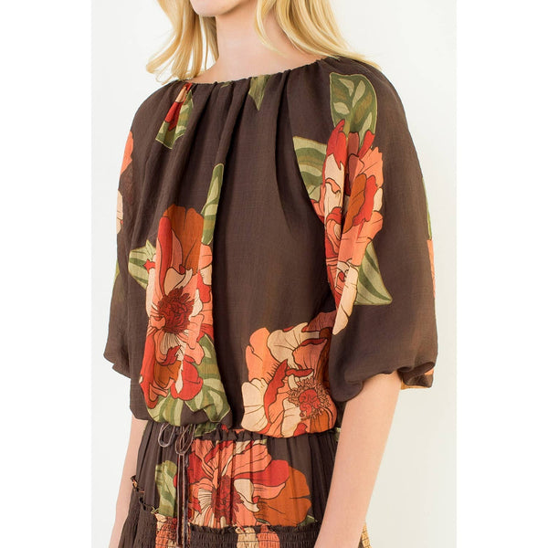 Flora Bubble Top