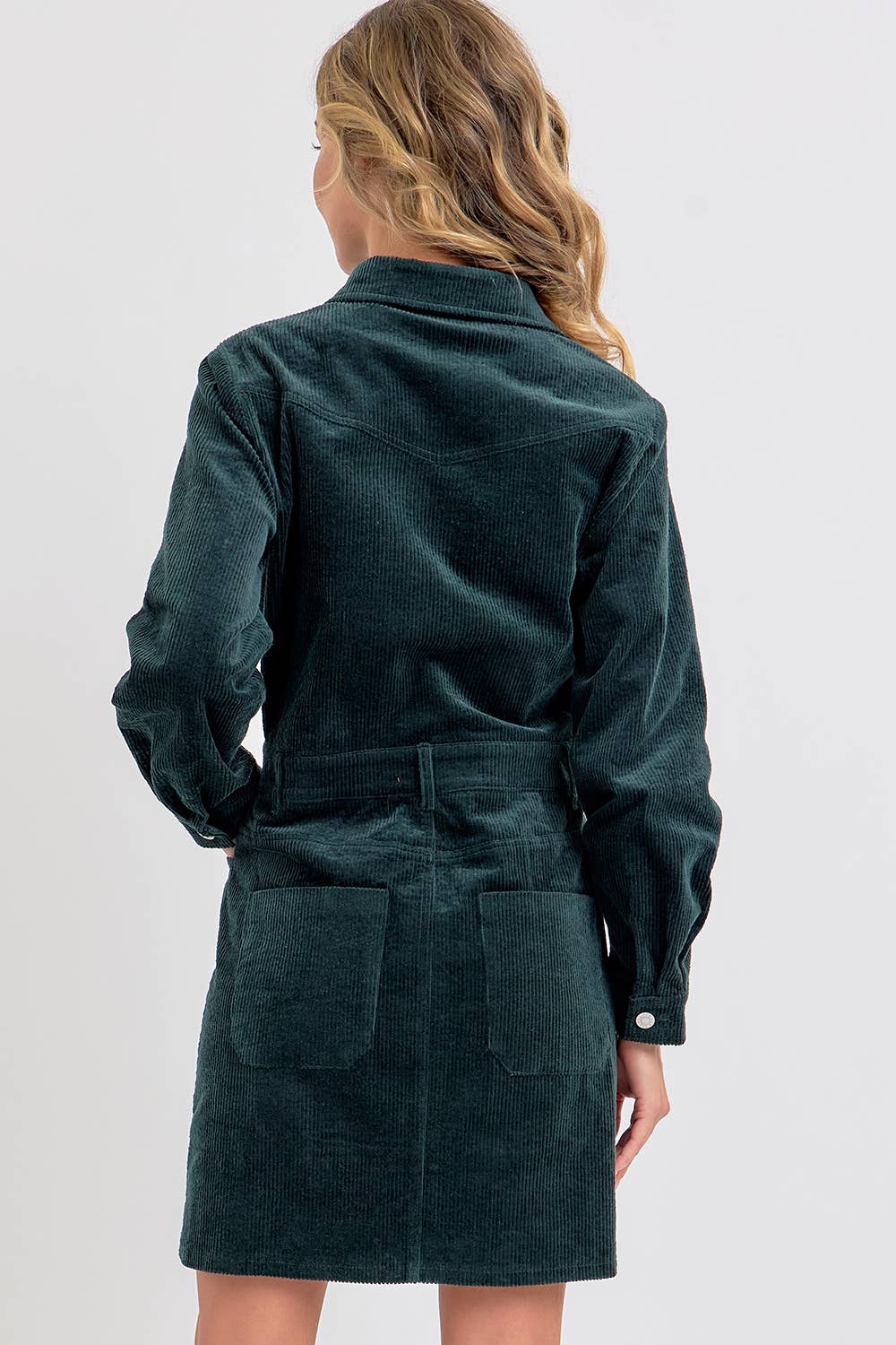 Corduroy Mini Dress