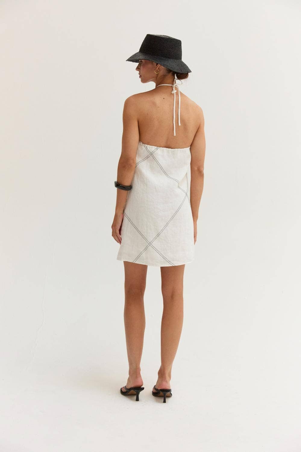 Lena Linen Mini Dress