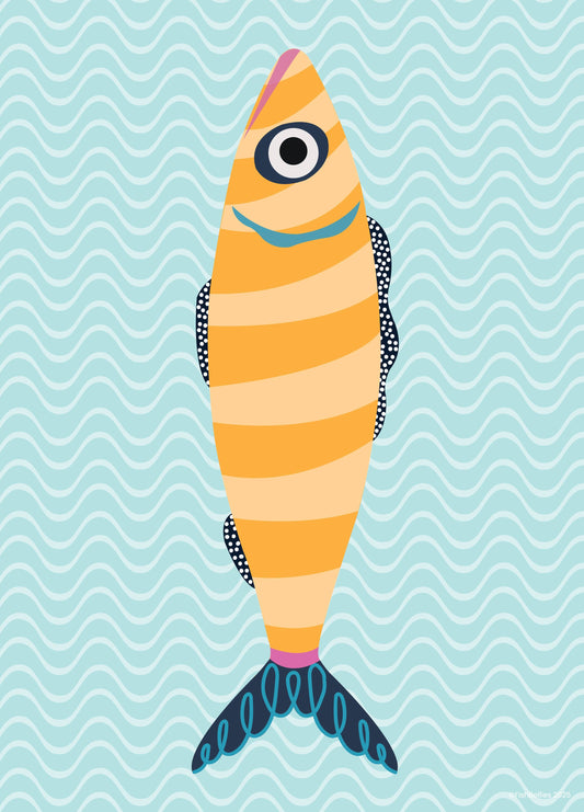 FishTowels Mr. Orange