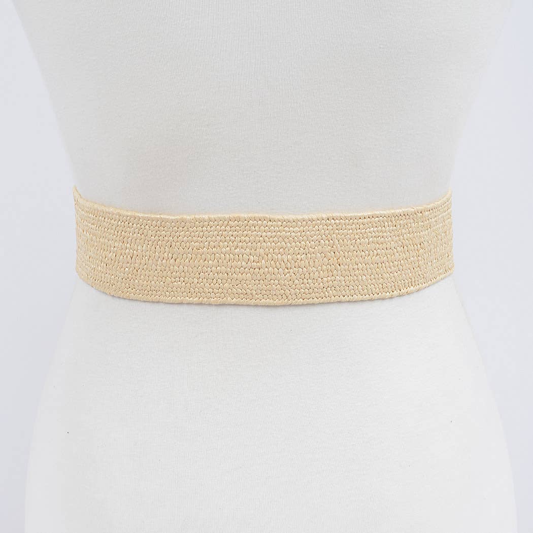 Bamboo Buckle Stretch Belt