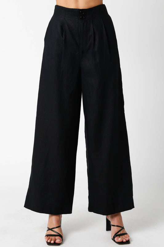 Carrie Linen Pants Natural