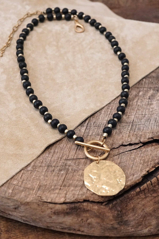 Coin Toggle Necklace