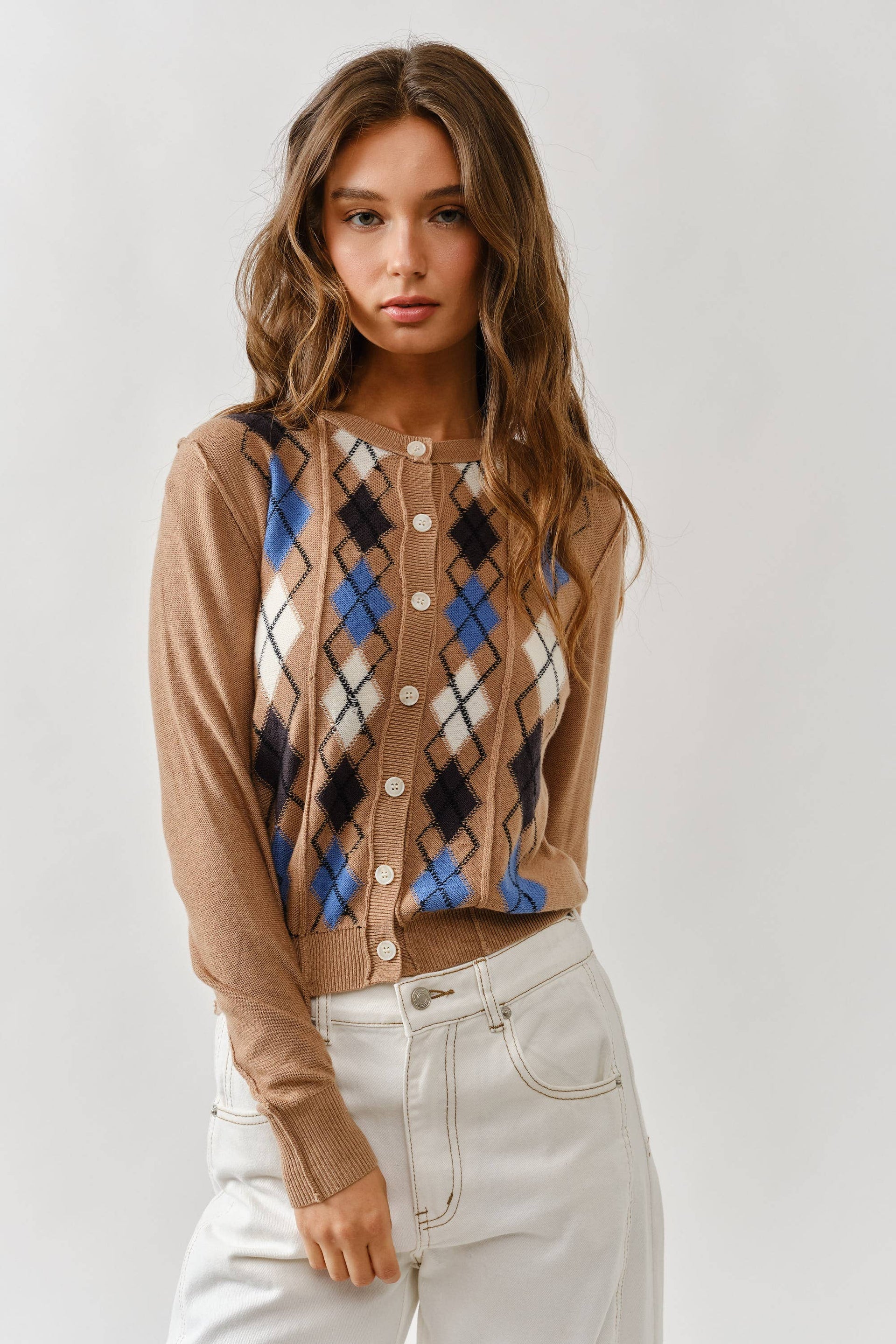Wrenlie Argyle Cardigan