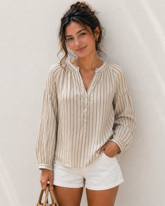 Emerson Henley Blouse