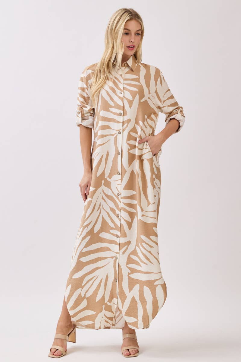 Palm Maxi Dress