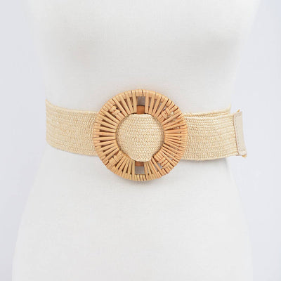 Bamboo Buckle Stretch Belt