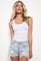 Seamless Tank Top: White