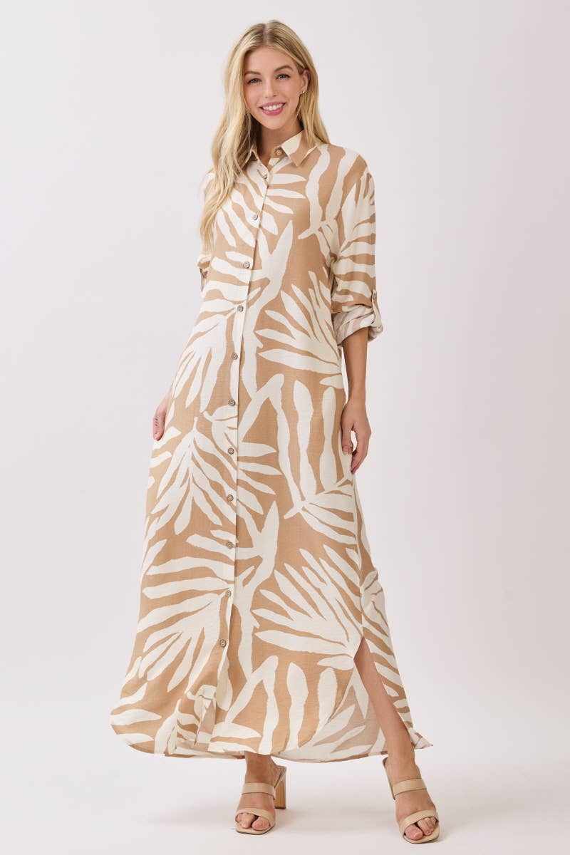 Palm Maxi Dress