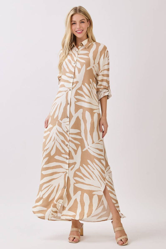 Palm Maxi Dress