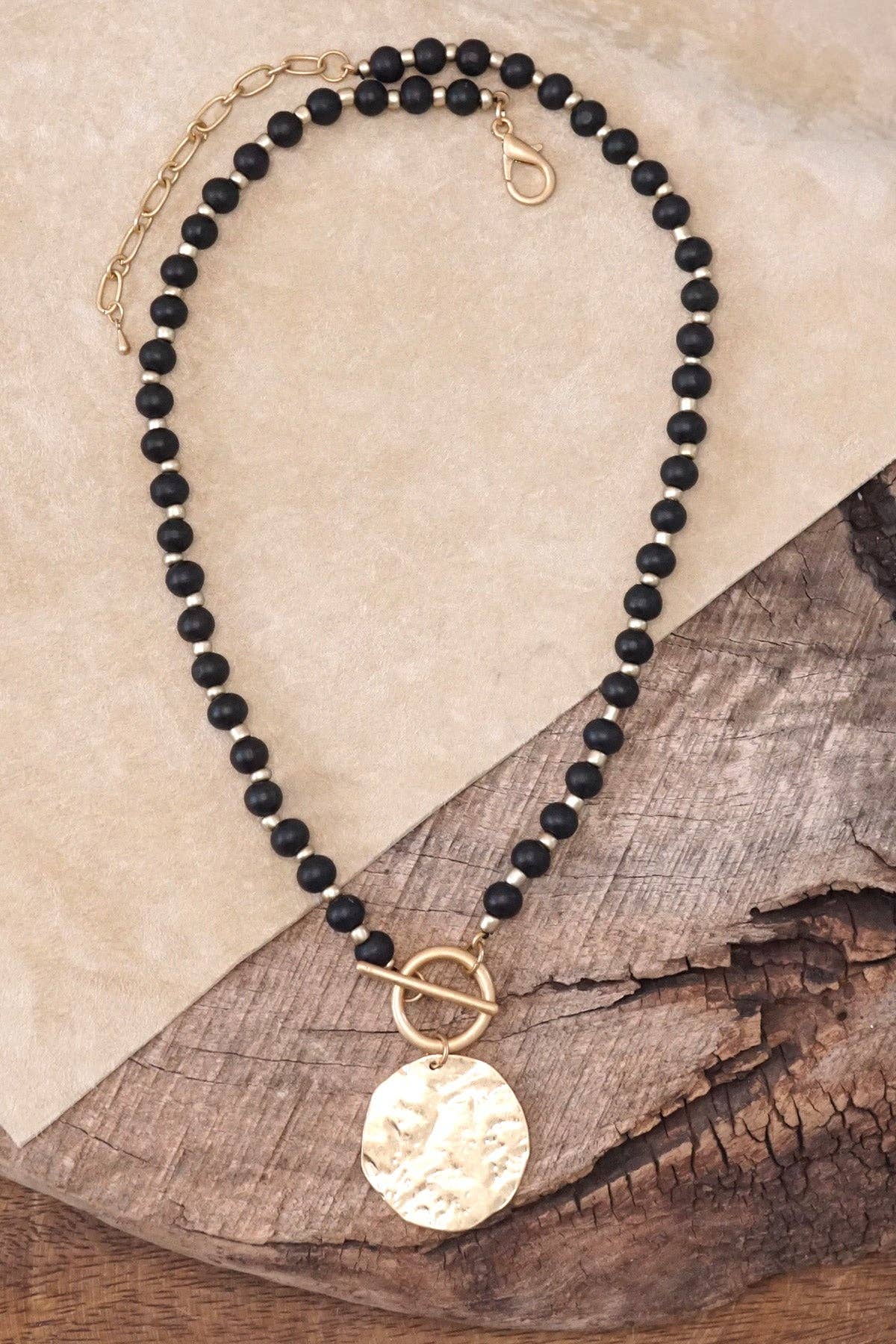 Coin Toggle Necklace