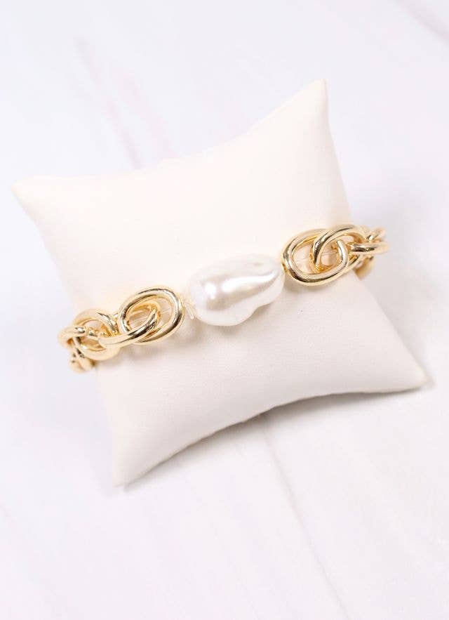 Harrie Link/Pearl Bracelet
