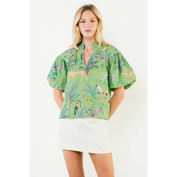 Coastal Safari Blouse