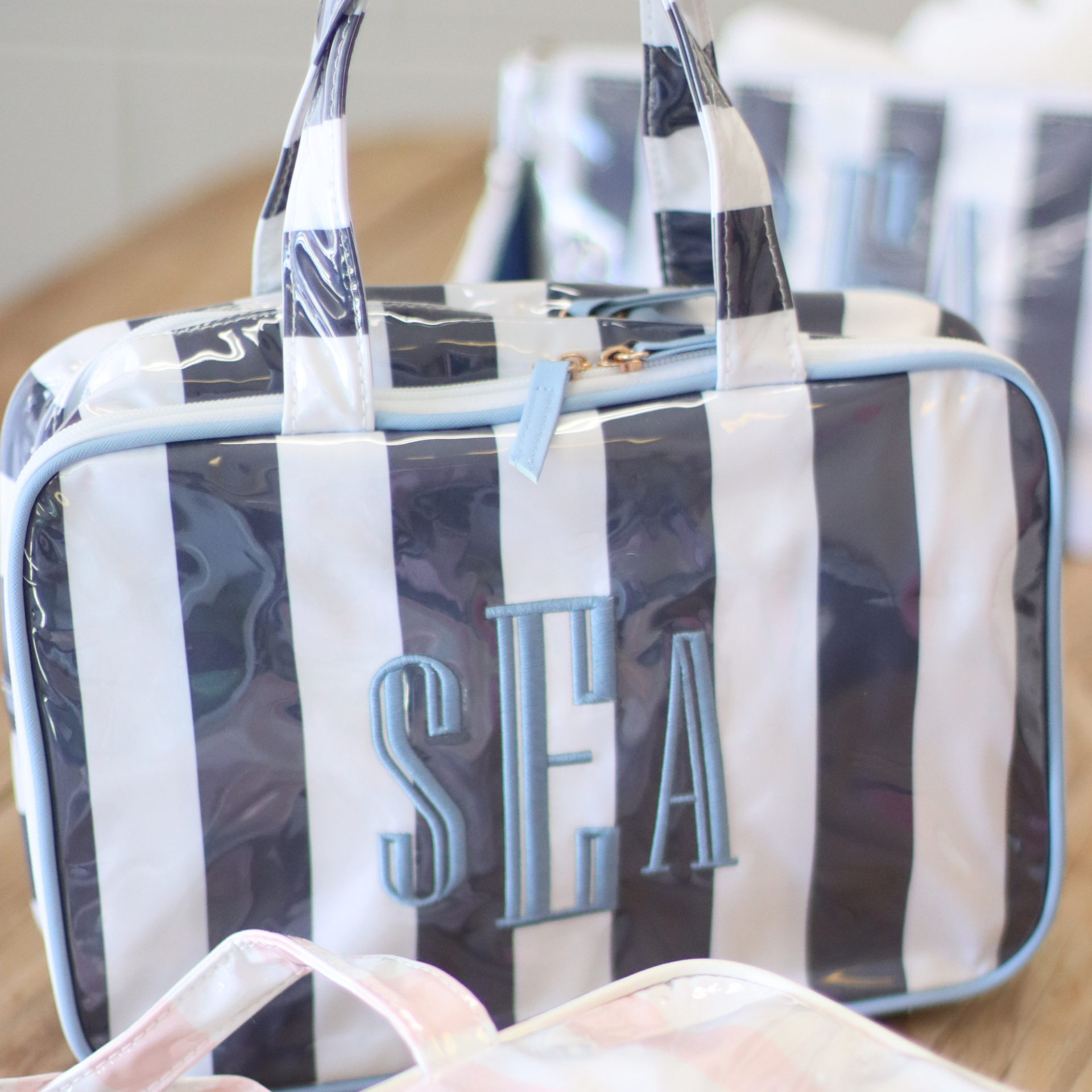 Cosmetic Waterproof Bag - Navy