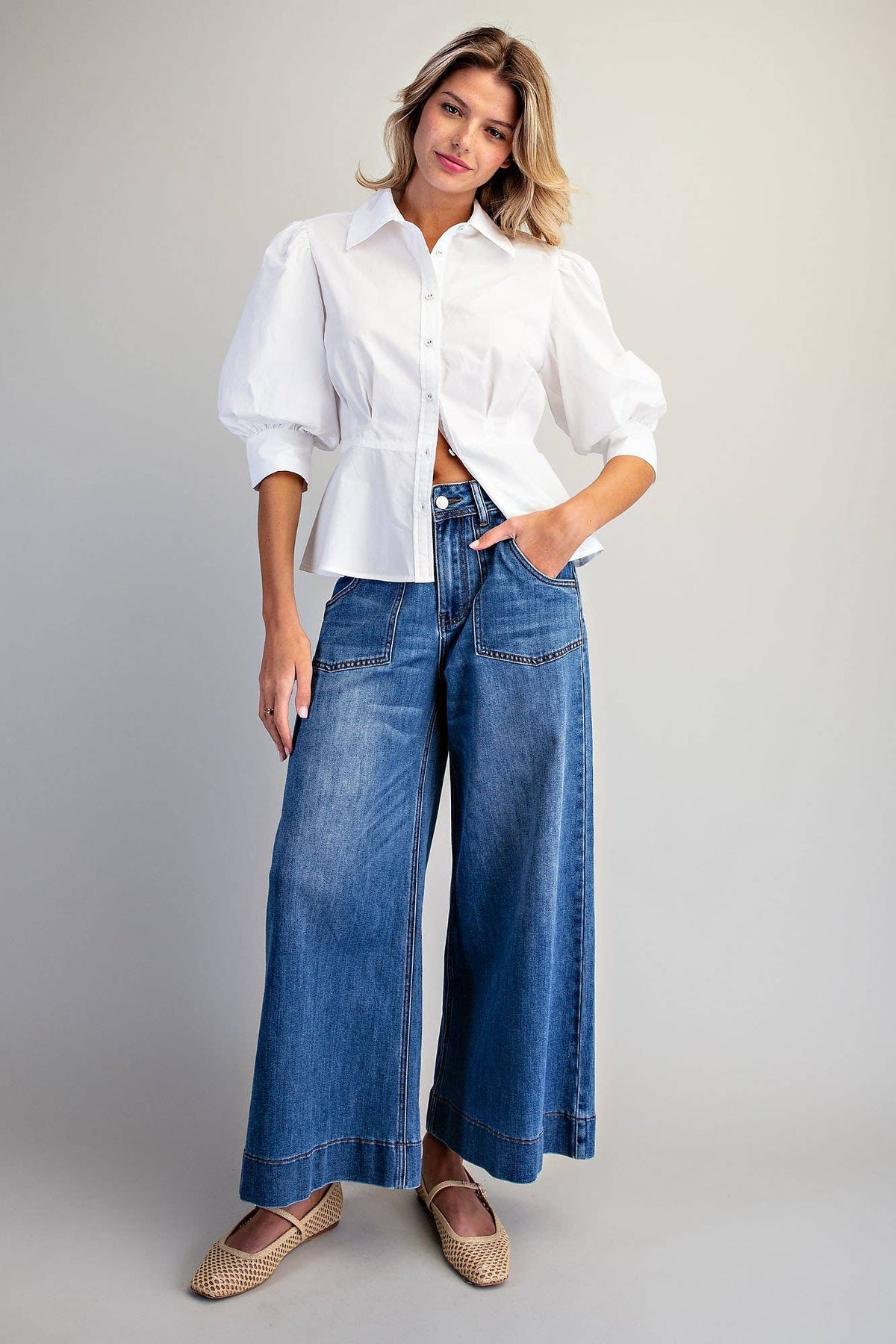 Dilly Wide Leg Denim