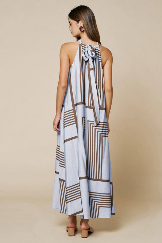Fiona Geo Halter Maxi