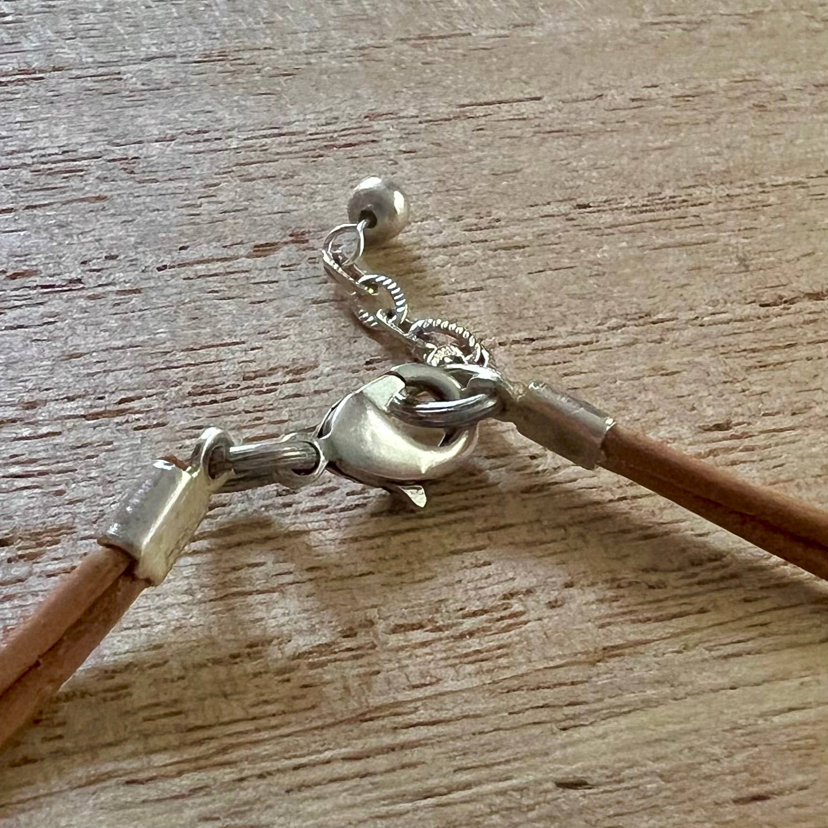 Freshwater Pearl Leather Necklace