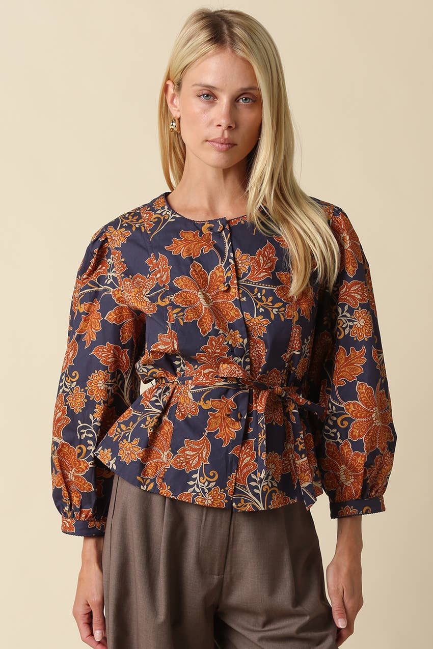 Lydia Floral Blouse
