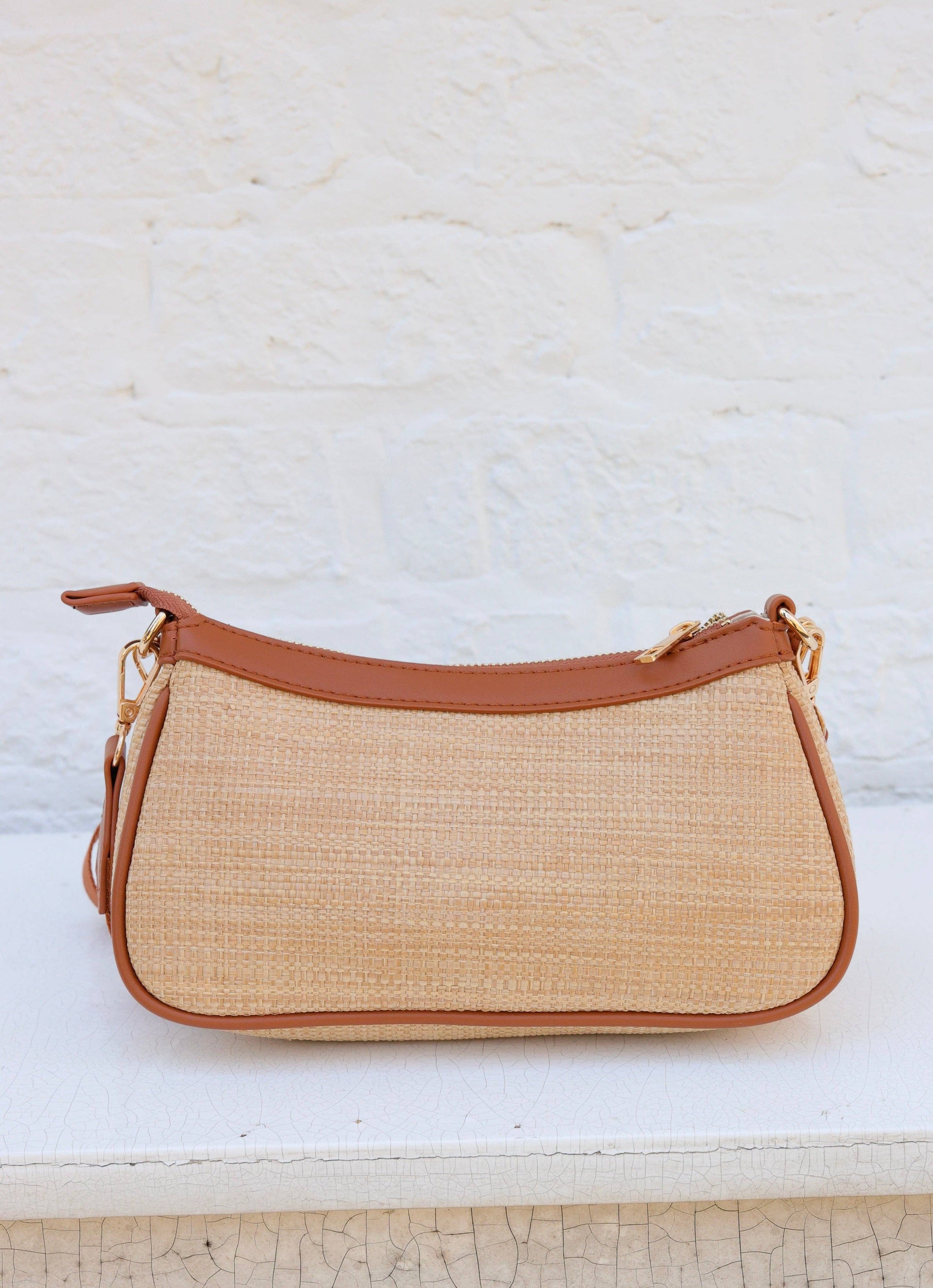 Gianna Crossbody: Camel