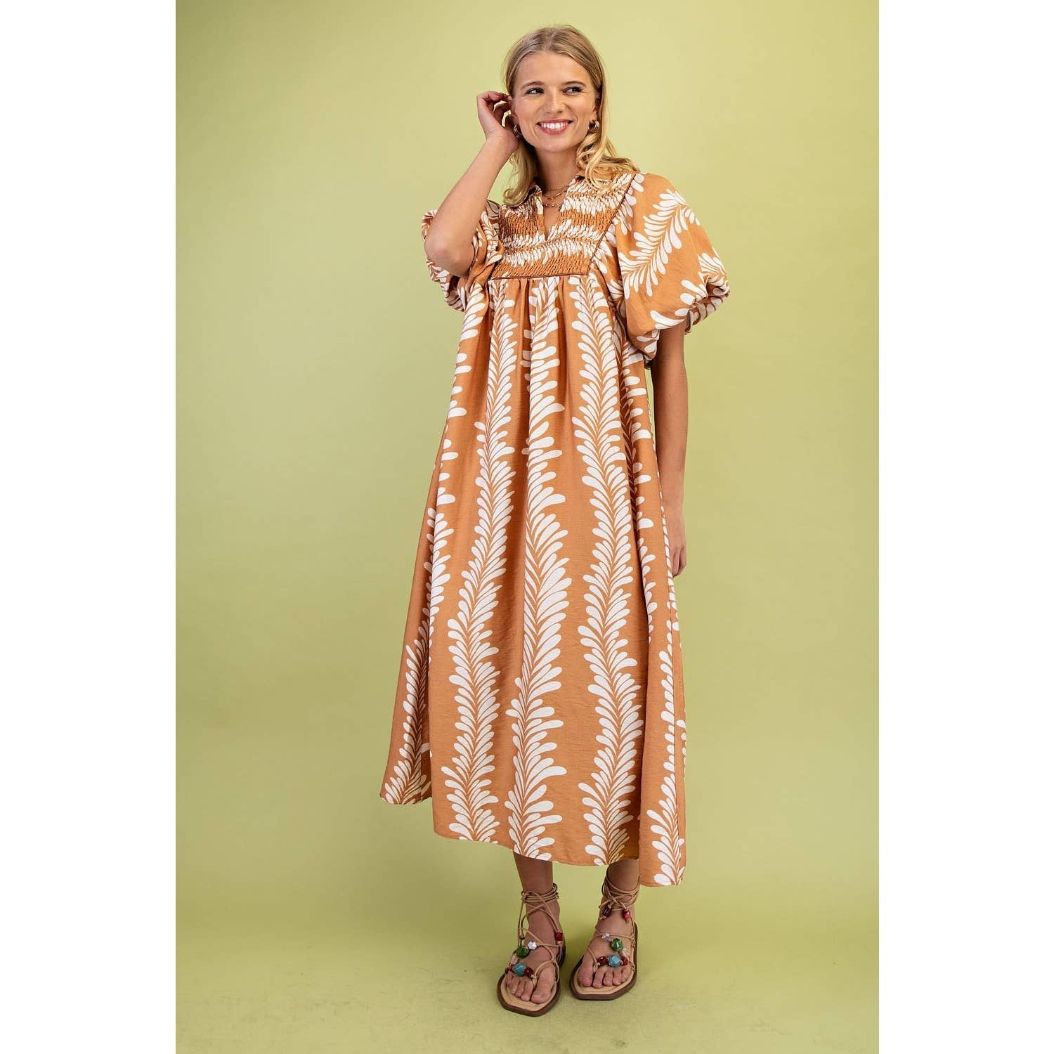 Maren Smocked Dress