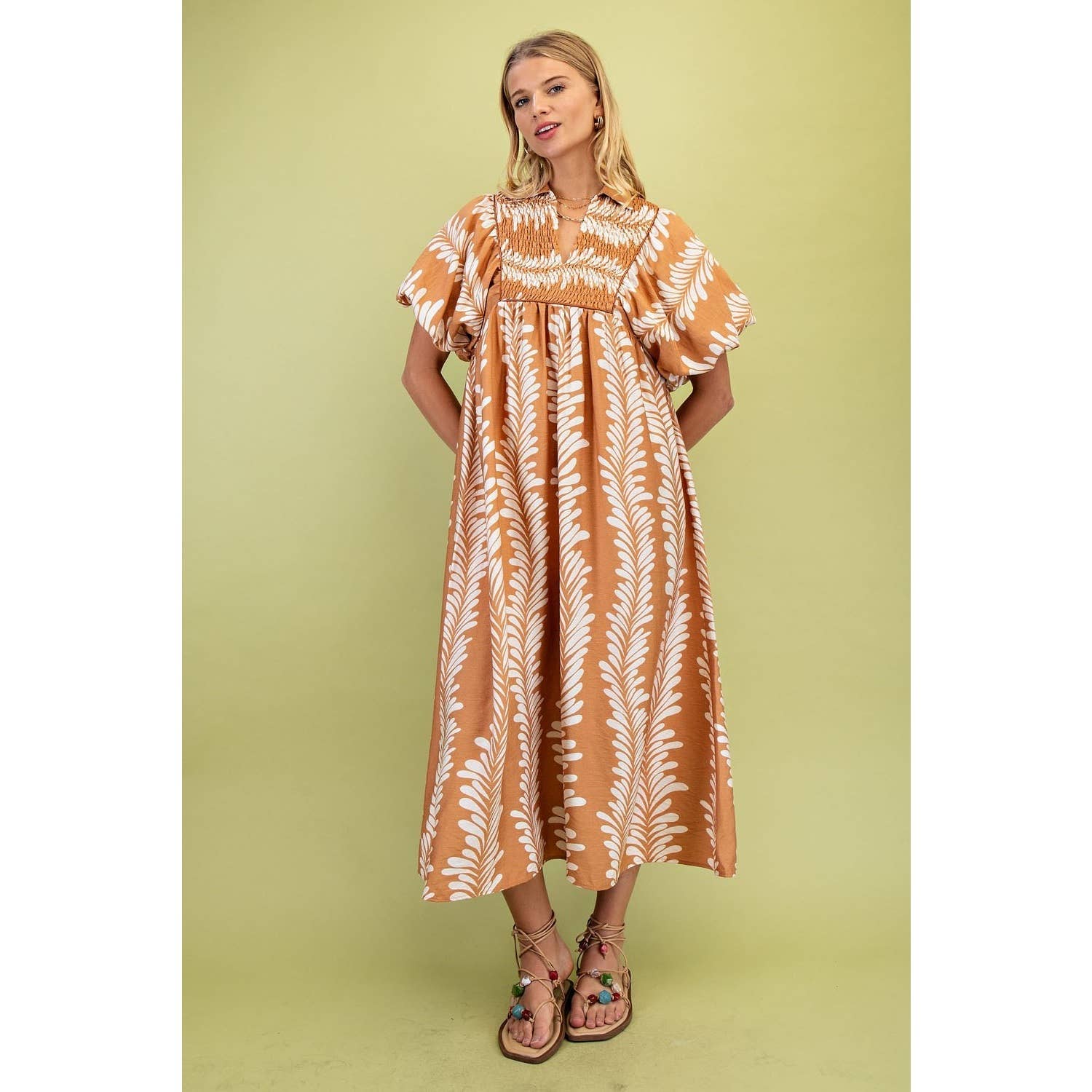 Maren Smocked Dress