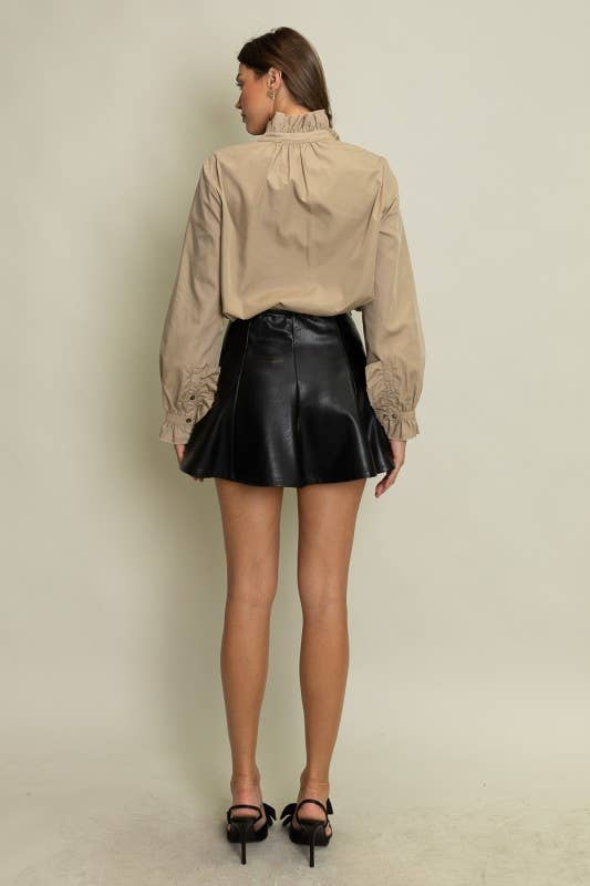 Autumn Ruffled Blouse