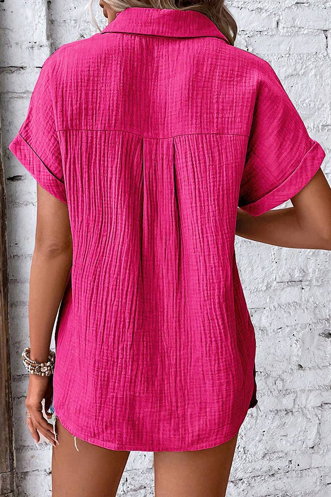 Freda Button Up Blouse