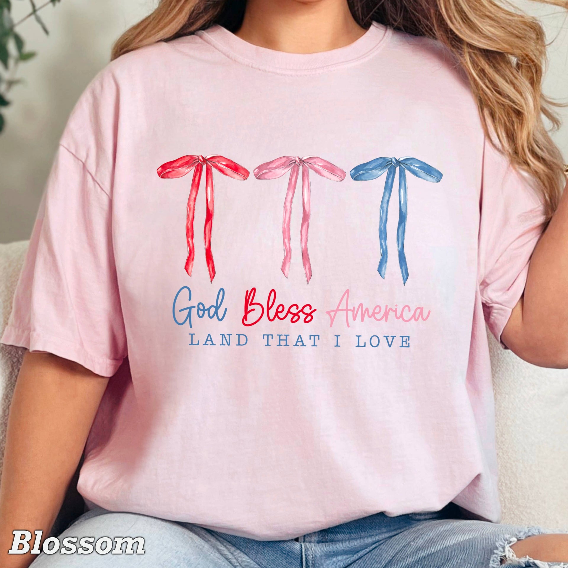 America Bow Graphic Shirt