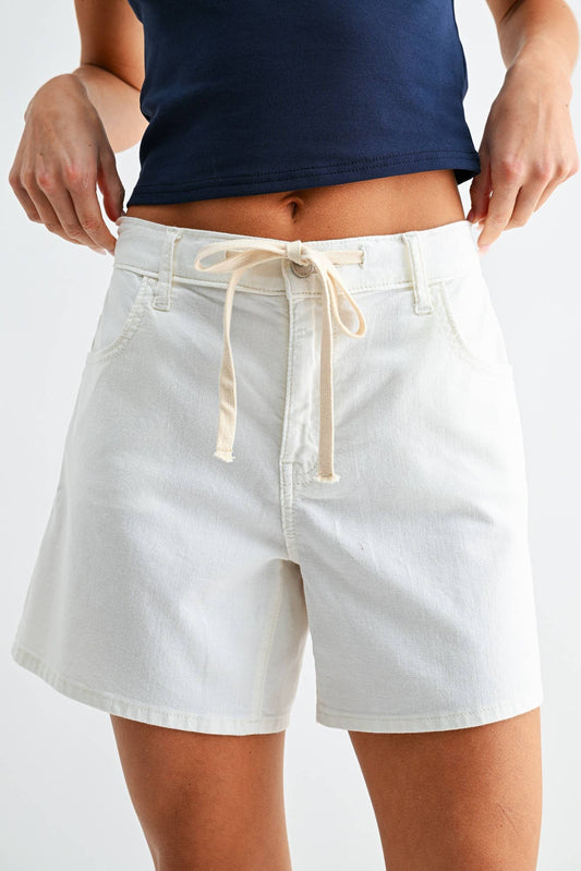 Linen Blend Shorts