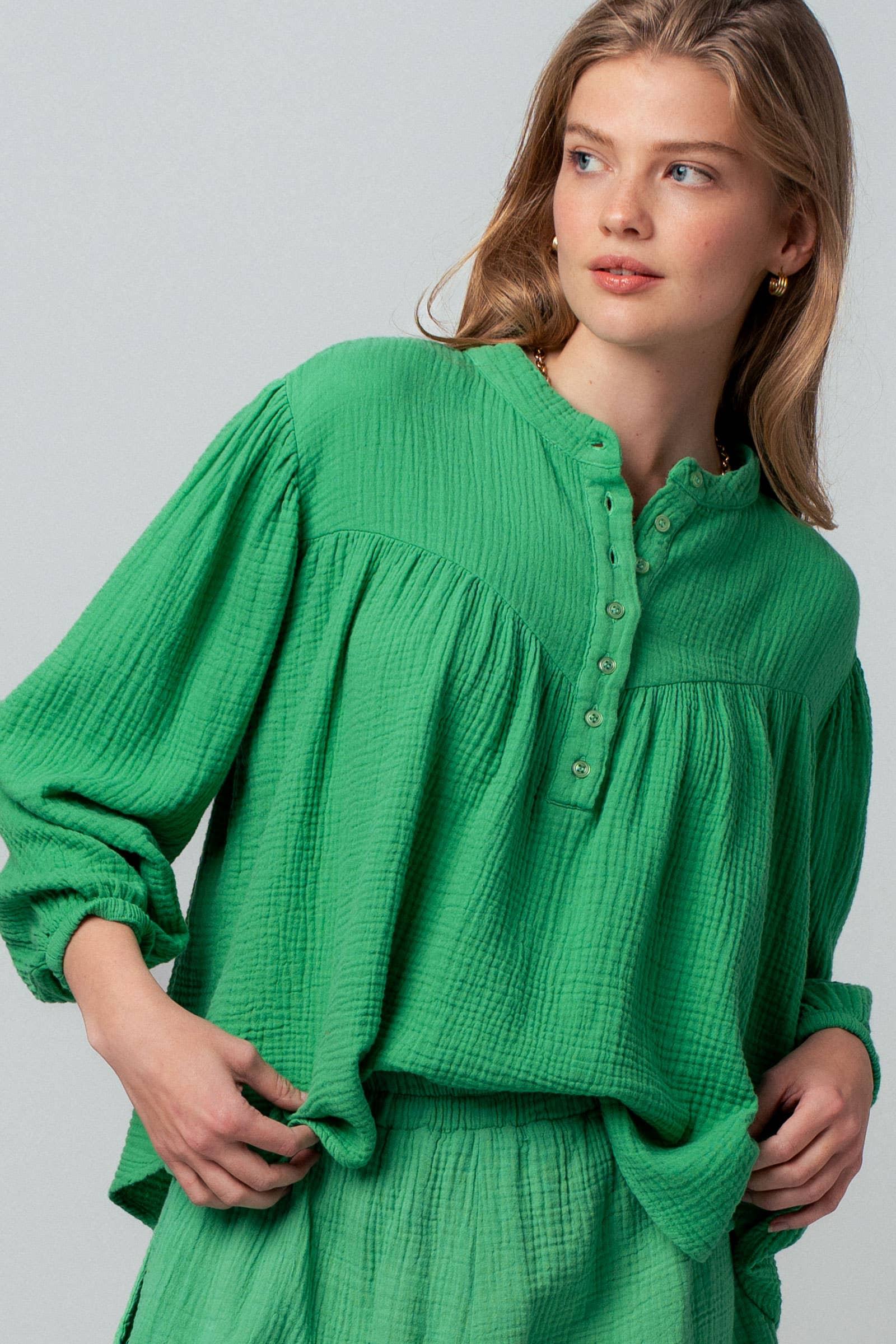 Breezy Gauze Top