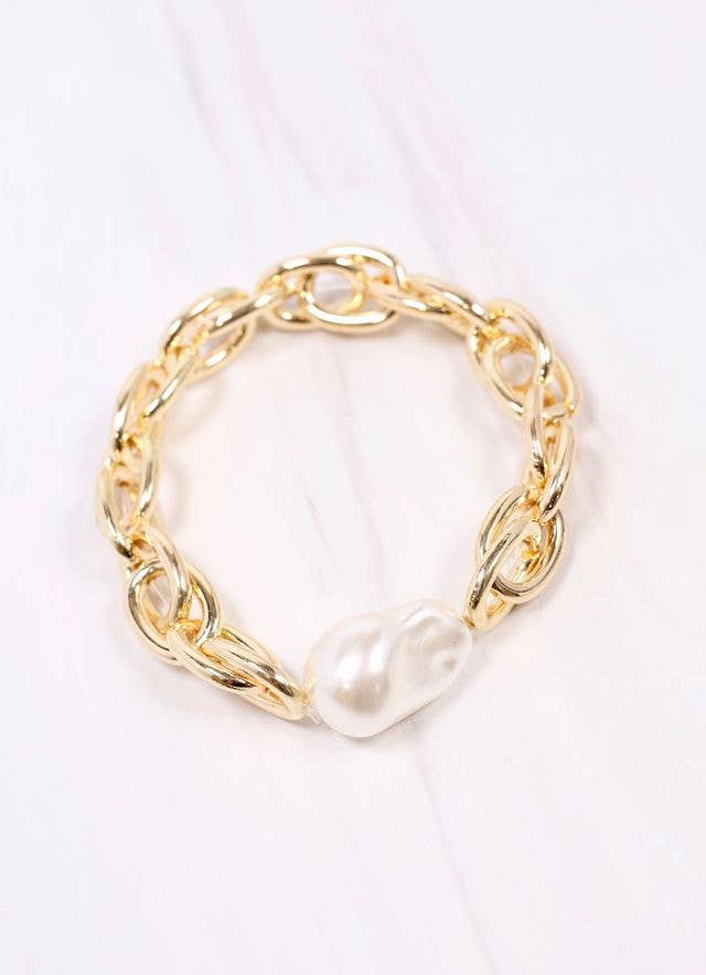Harrie Link/Pearl Bracelet