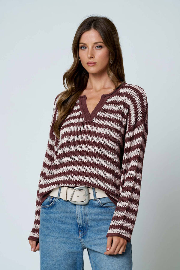 Celia Stripe Sweater