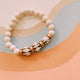 Stripe Bracelet - Wooden Bead