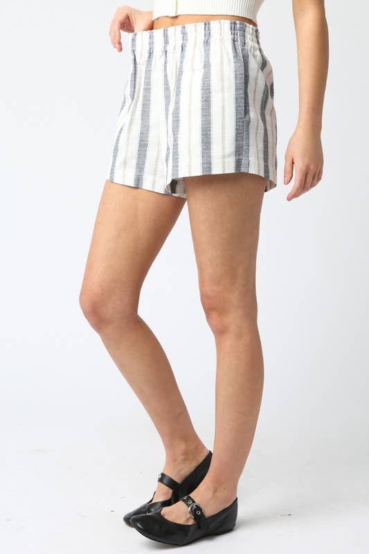 Torrie Stripe Short