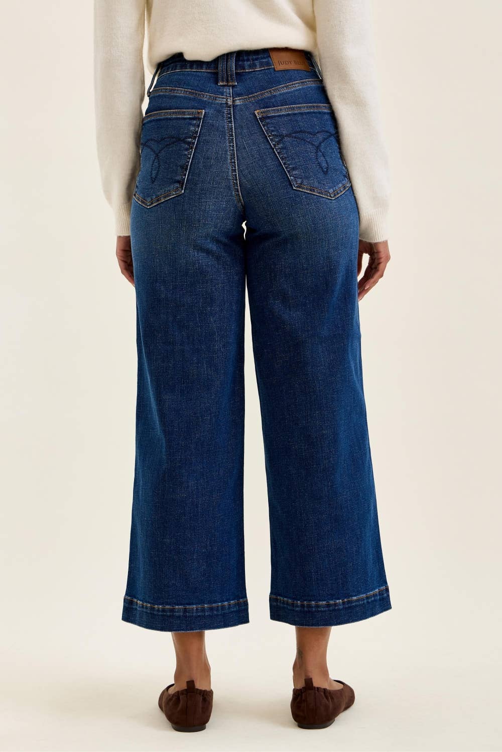 Judy Ankle Wide - Dark Indigo