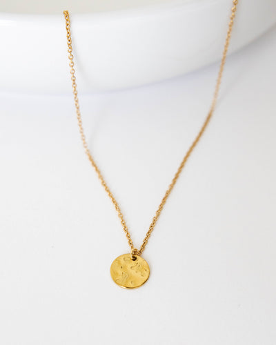 DRIFT Gold Circle Necklace