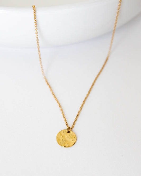 DRIFT Gold Circle Necklace