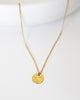 DRIFT Gold Circle Necklace