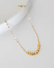 DRIFT Gold Beaded Necklace