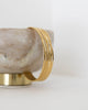 DRIFT Gold Bar Cuff Bracelet